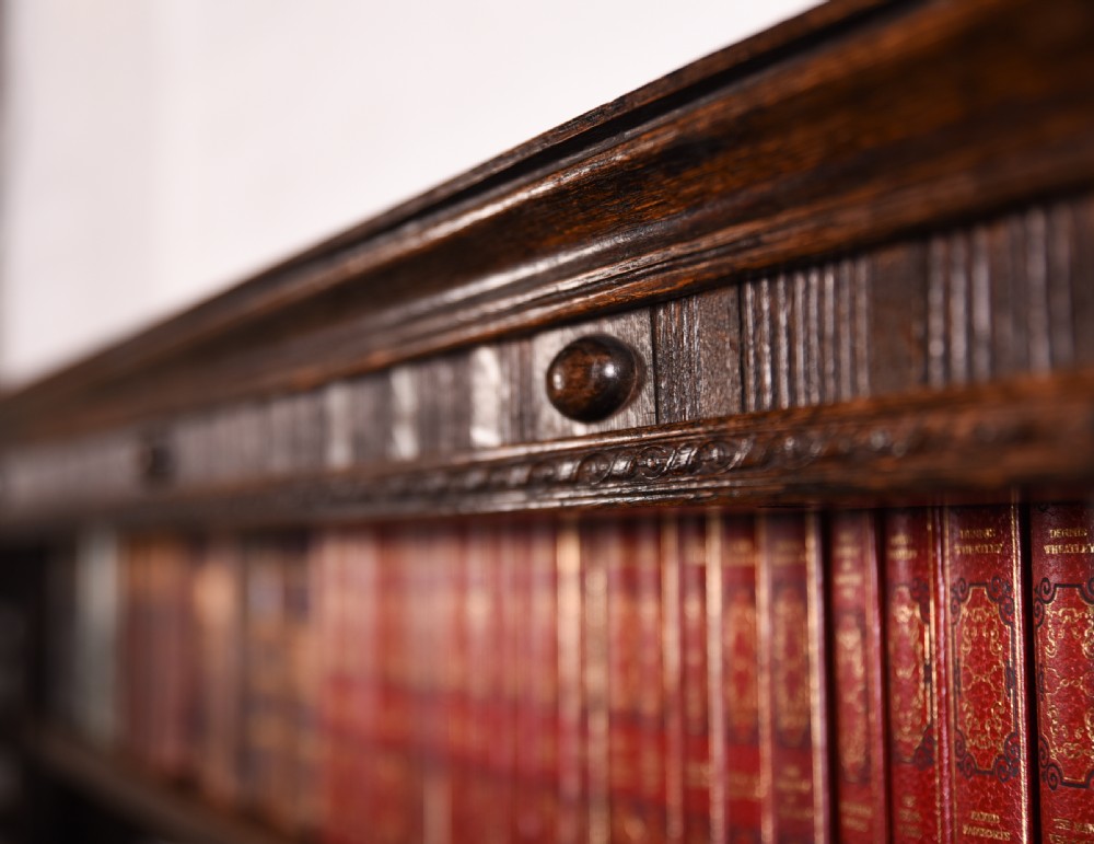 Fabulous barley twist open bookcase  View V