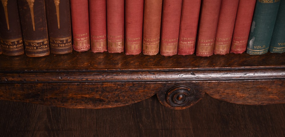 Fabulous barley twist open bookcase  View XVI