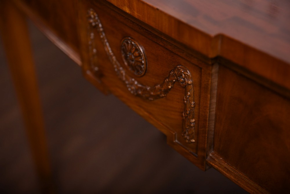 Stunning Edwardian  Mahogany Serving Side table View IV