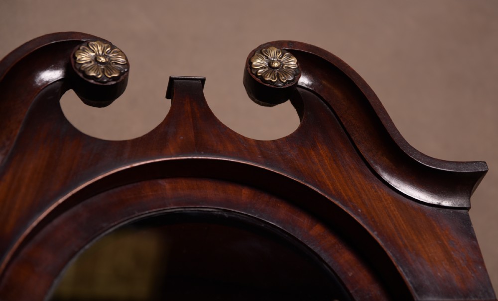 Stunning Victorian Scottish Flame Mahogany longcase grandfather clock View III