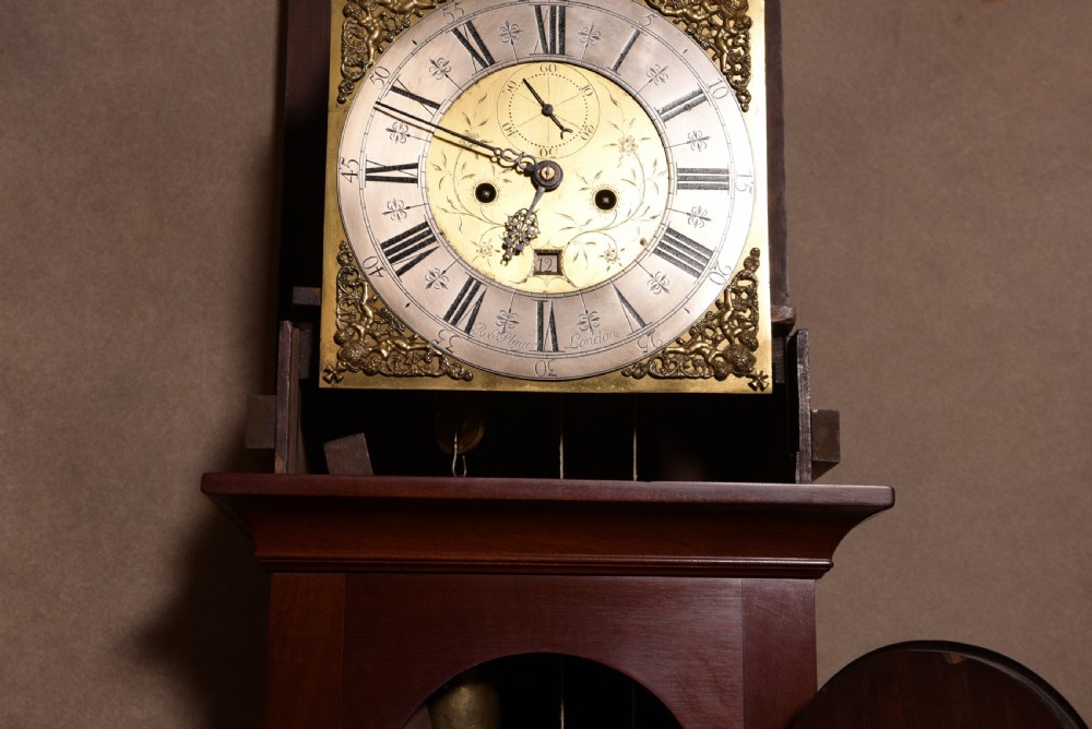 Handsome Georgian Mahogany London Longcase clock  View IX