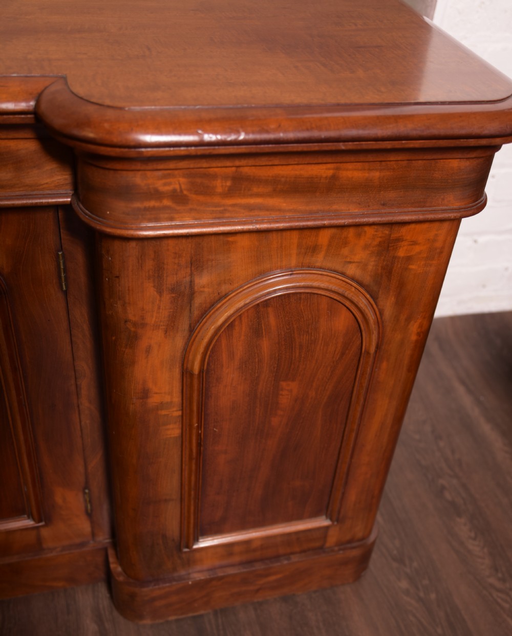 Quality Scottish 4 door breakfront Victorian sideboard View V