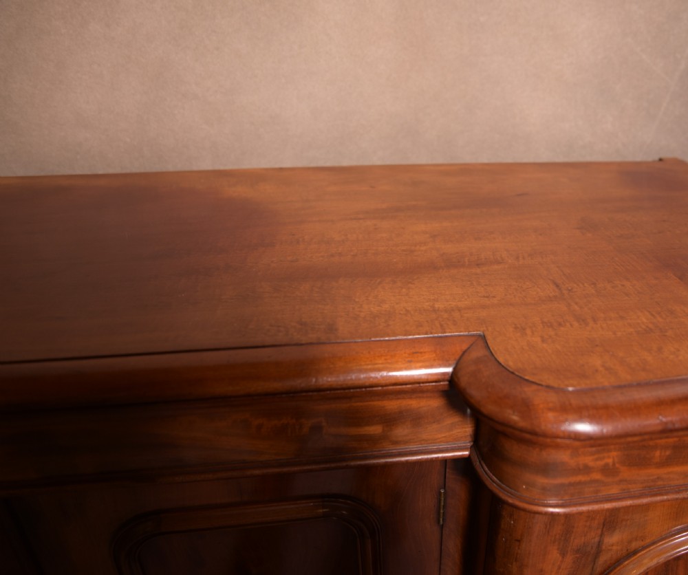 Quality Scottish 4 door breakfront Victorian sideboard View VI
