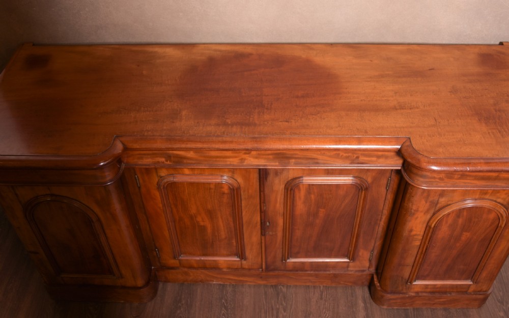 Quality Scottish 4 door breakfront Victorian sideboard View XIII
