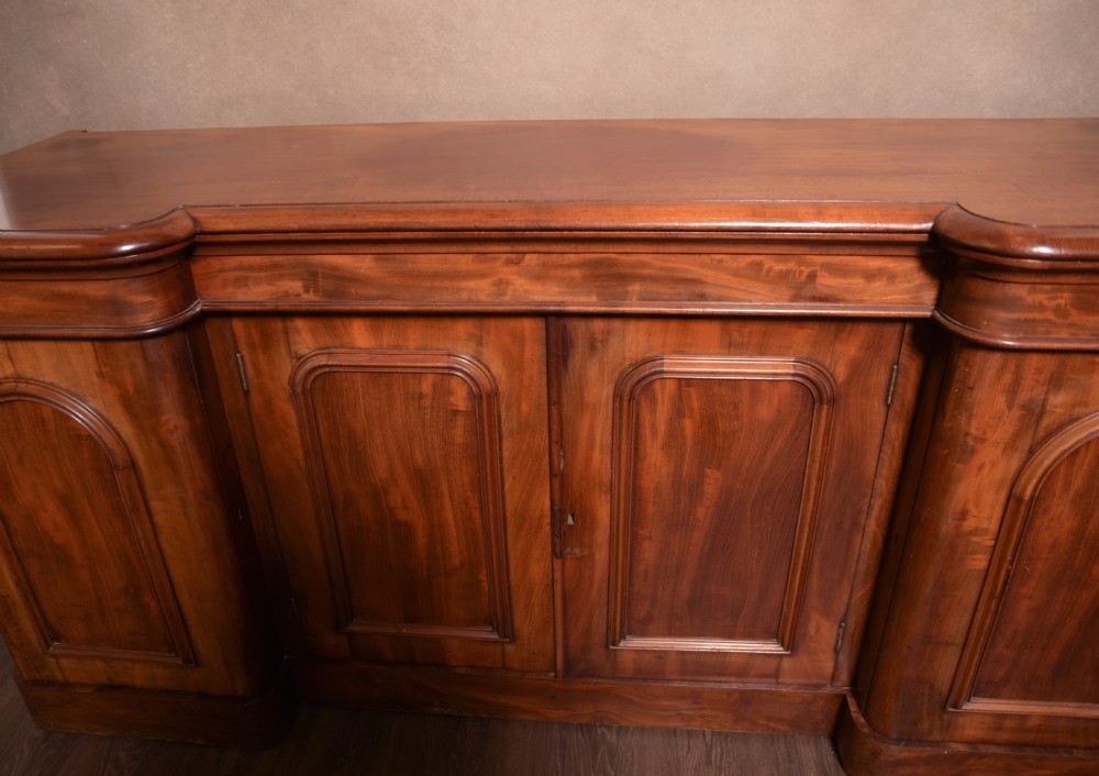 Quality Scottish 4 door breakfront Victorian sideboard View XVII