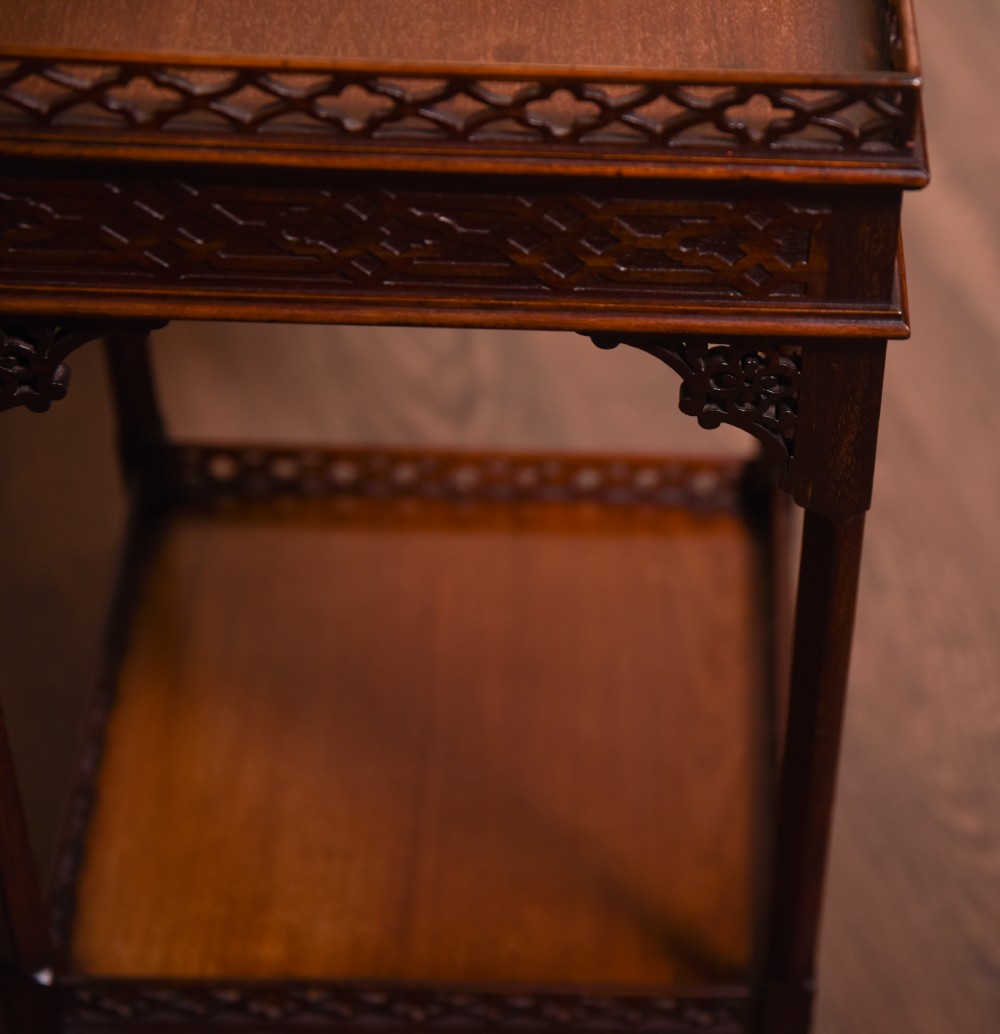 Chinese Chippendale Edwardian jardiniere stand   View IV