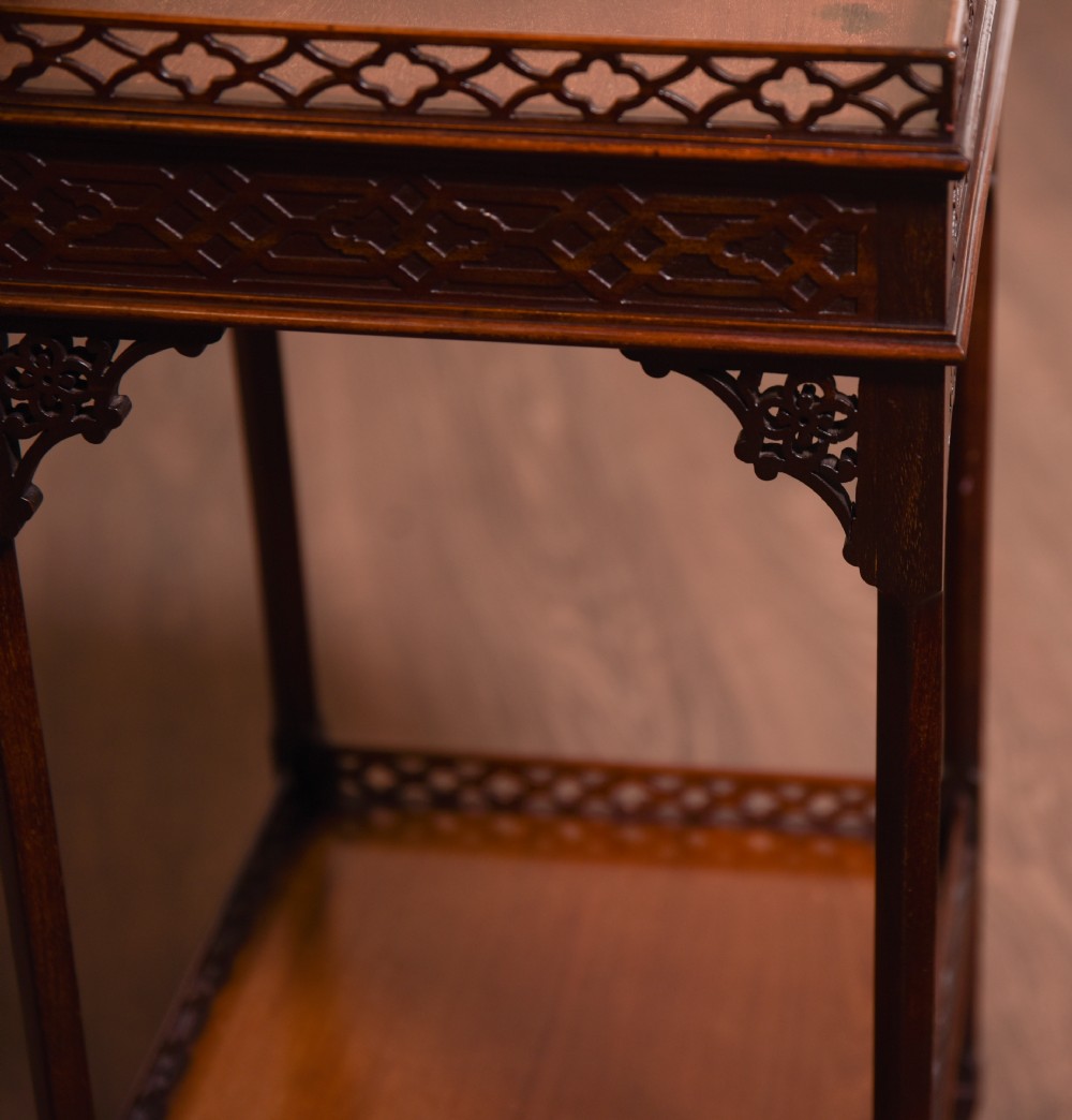 Chinese Chippendale Edwardian jardiniere stand   View IX
