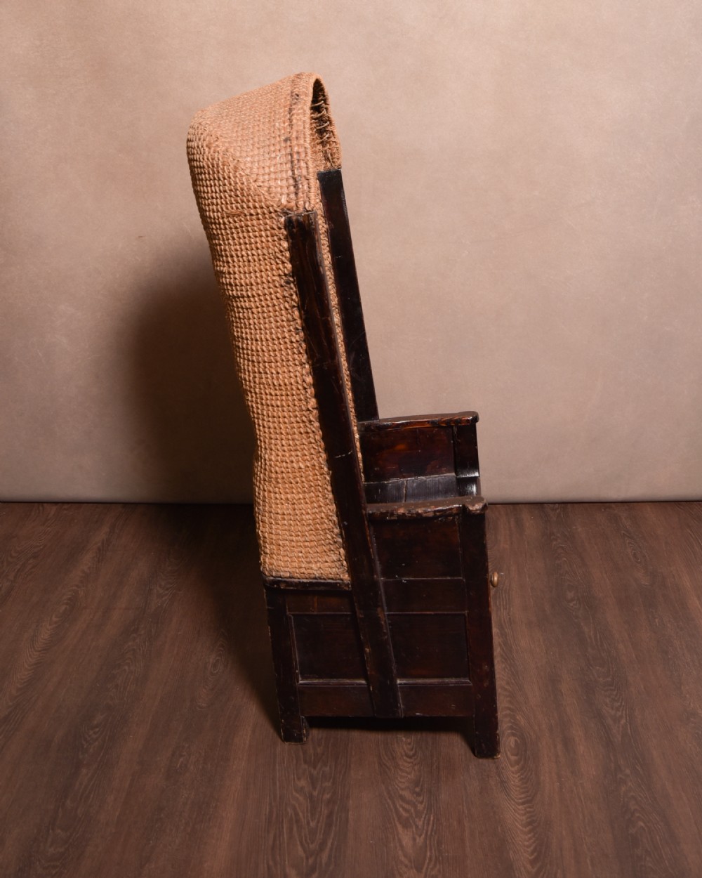 Rare early hooded Orkney chair  View VII