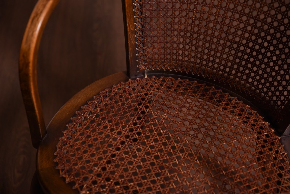 Edwardian Bergere arm chair  View III