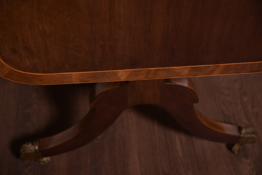 19th Century Inlaid Mahogany Sofa Table  View XI