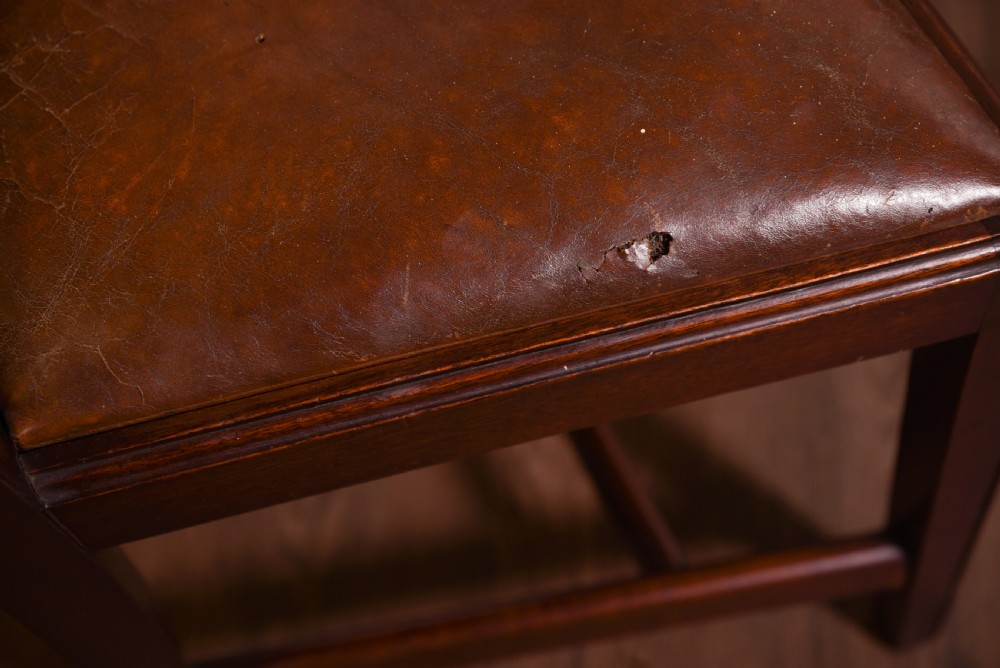 Set of 8 19th century Mahogany dining chairs  View VII