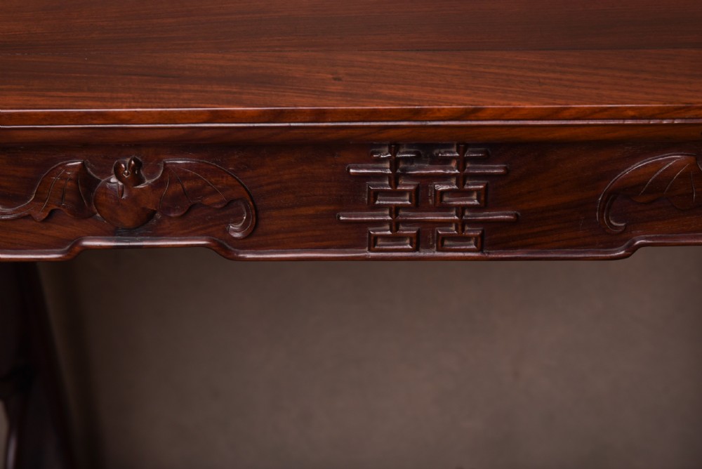 Chinese Carved Side Console Table View IV