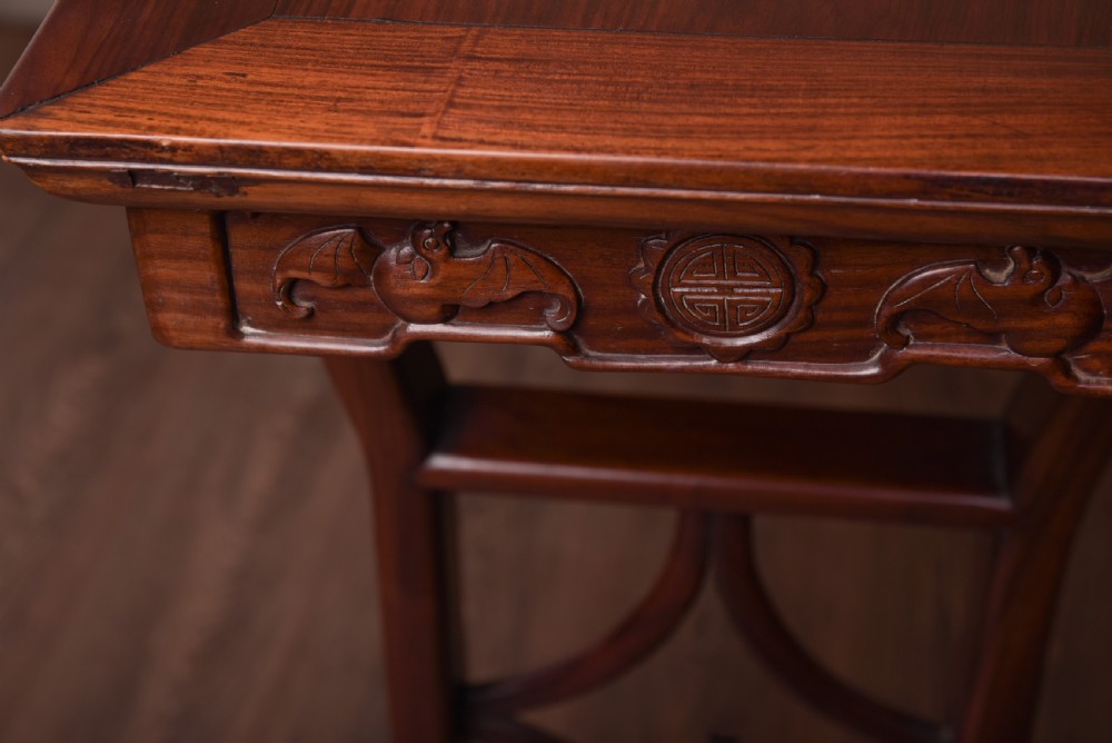 Chinese Carved Side Console Table View IX