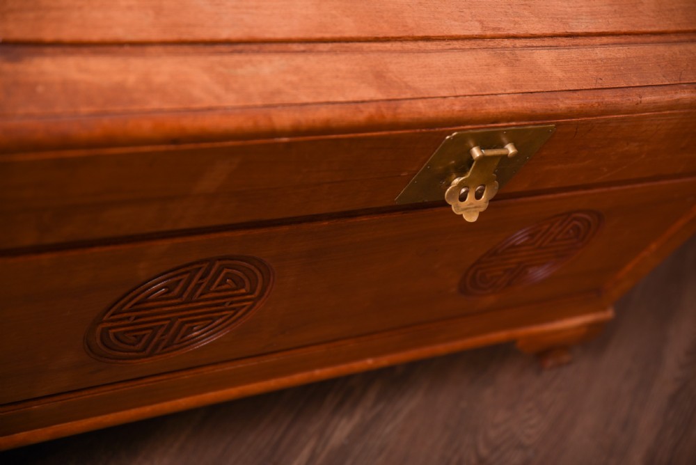 Stunning Chinese Camphor wood storage box View XVII