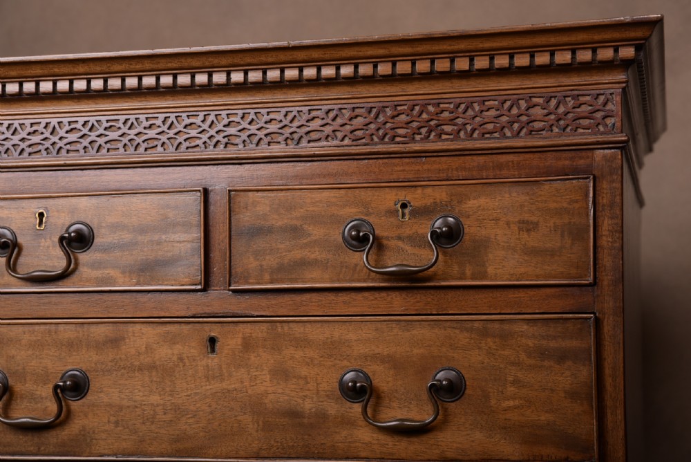 Unusual Edwardian Mahogany Tallboy View VII