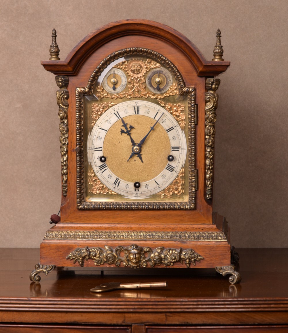 Impressive Edwardian Westminster chime Bracket clock 