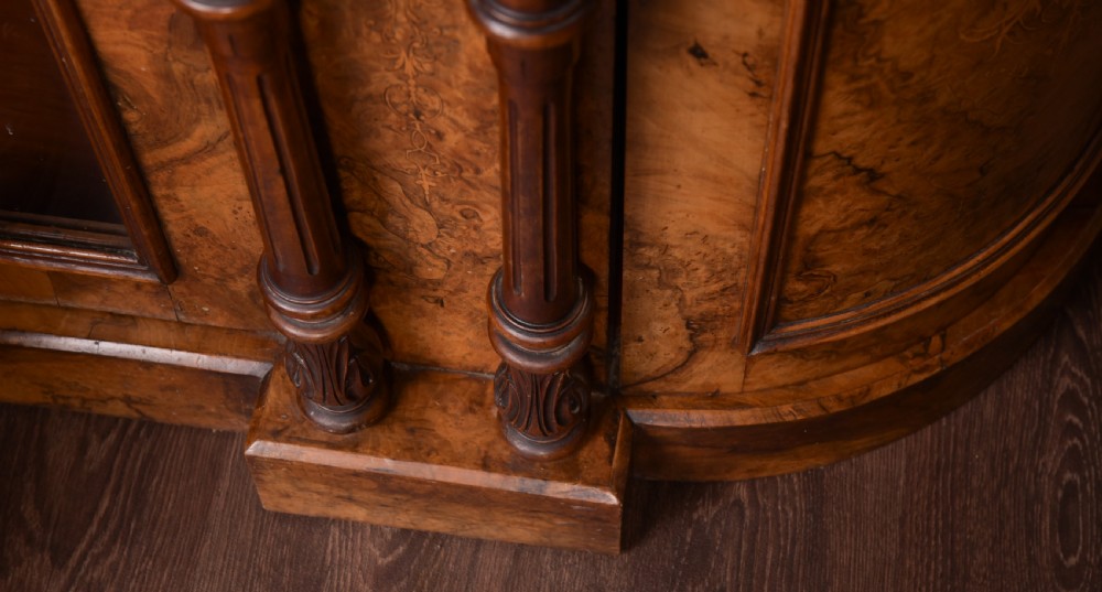 Fabulous Victorian Walnut Mirror back Credenza  View IV