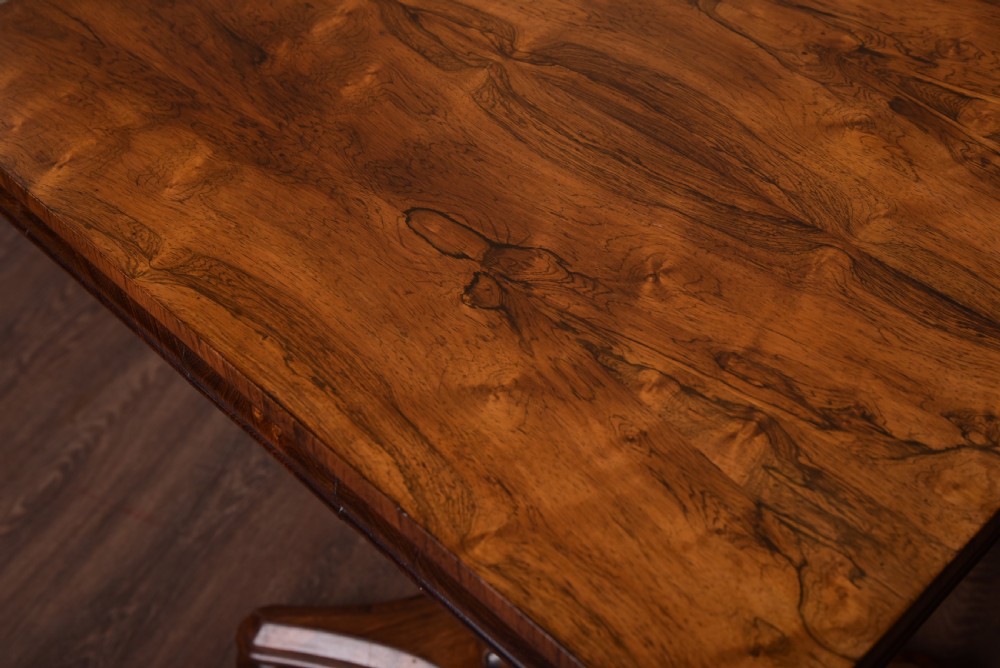 Outstanding quality Victorian rosewood side table View VII