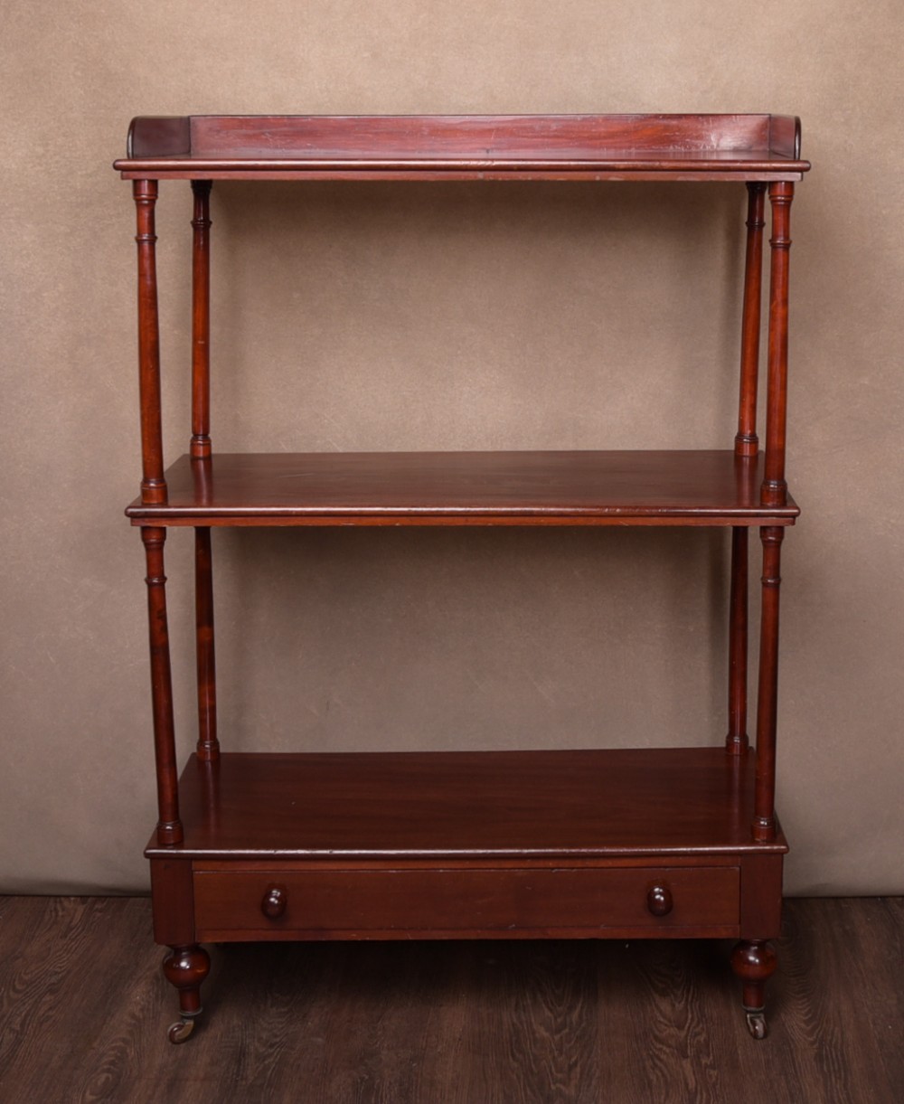 Victorian mahogany 3 tier Whatnot 