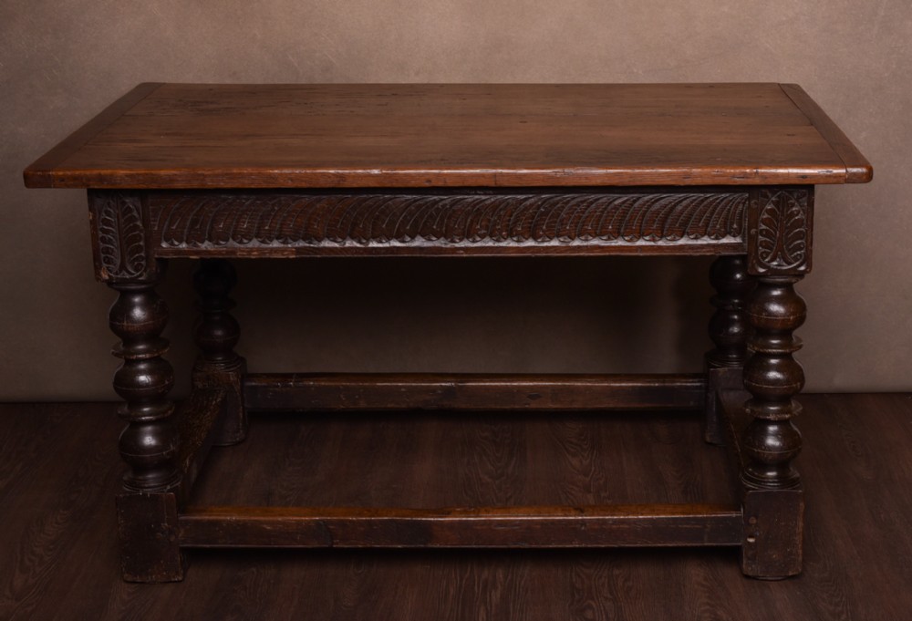 18th Century oak refectory table 