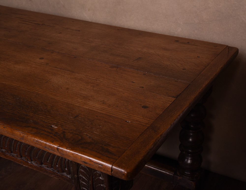 18th Century oak refectory table  View IV