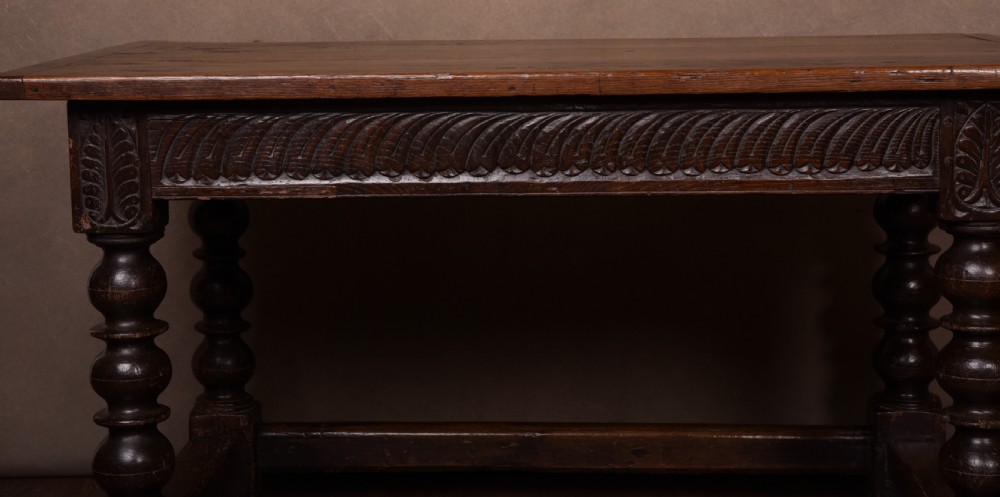 18th Century oak refectory table  View VI