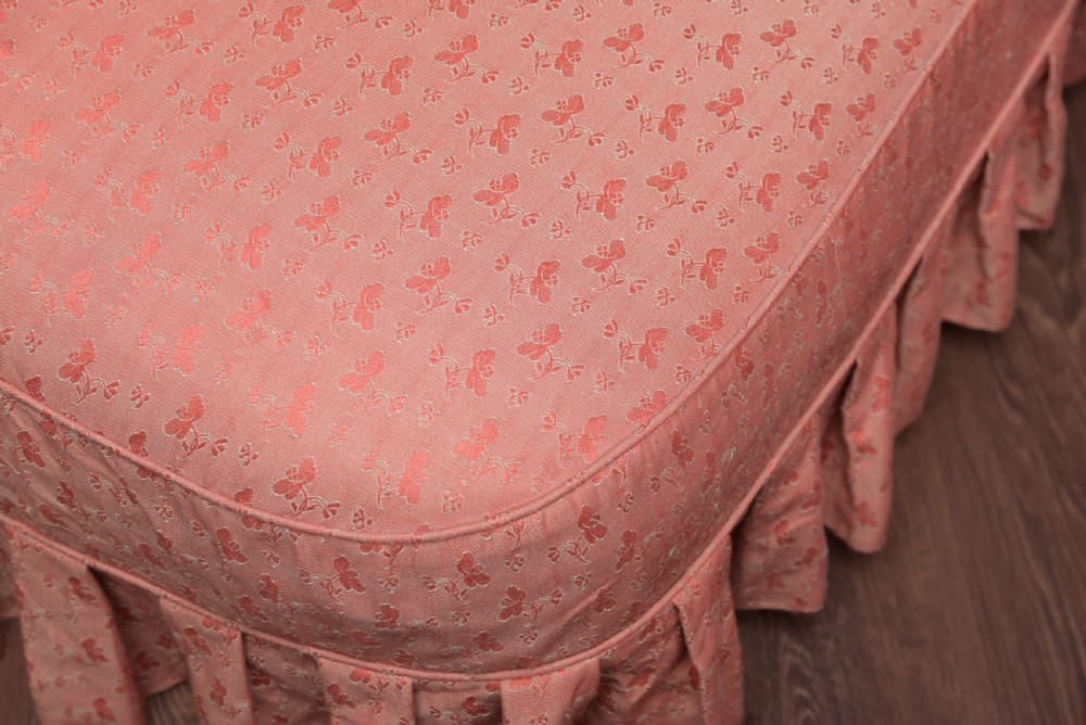 Edwardian upholstered day bed  View III