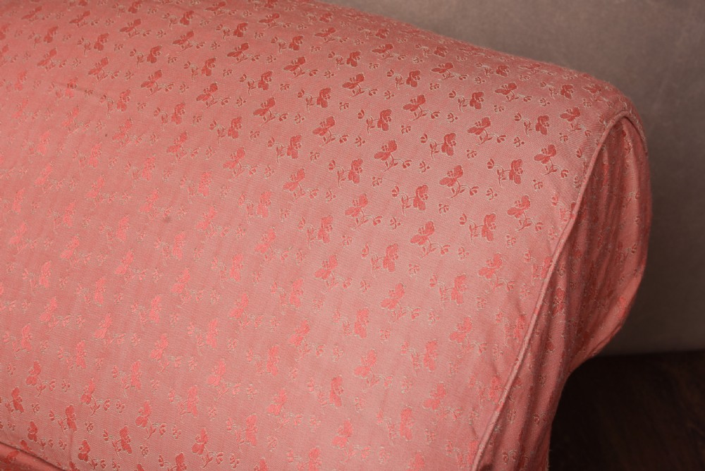 Edwardian upholstered day bed  View V