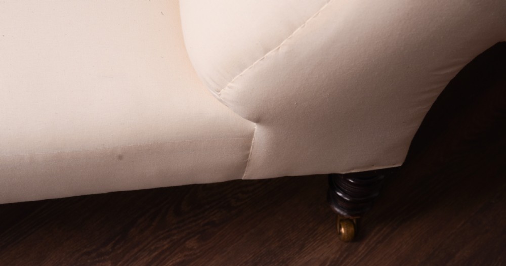 Edwardian upholstered day bed  View XII