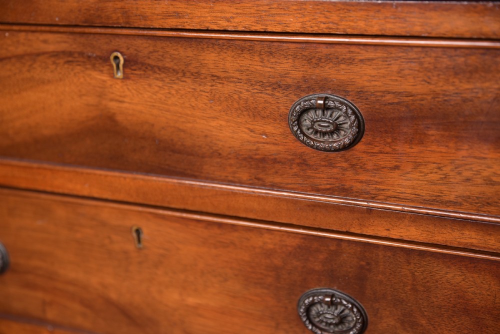 Neat Edwardian Mahogany chest on chest  View III