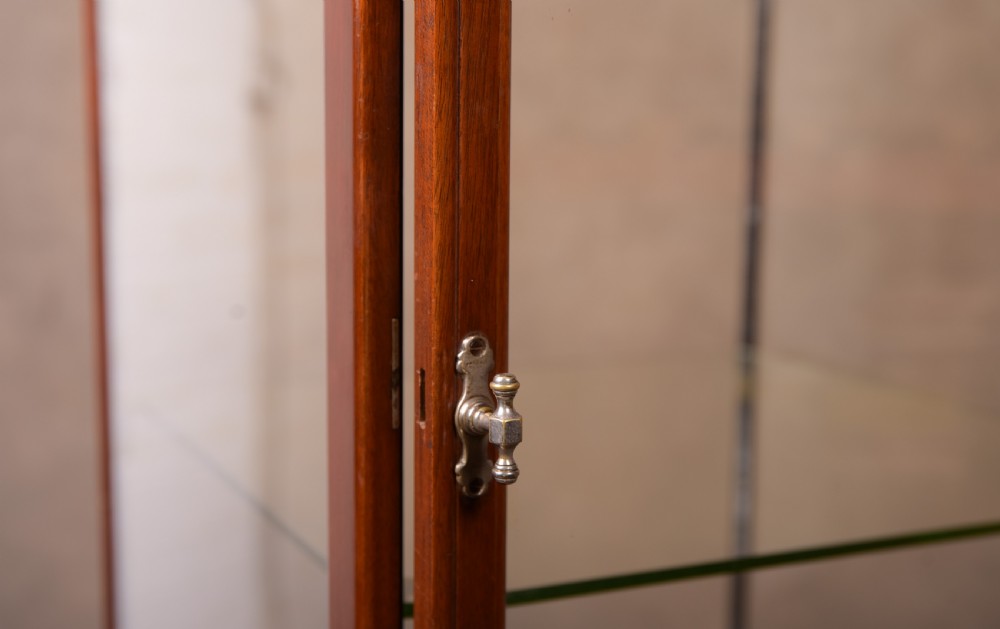 Edwardian Mahogany Shop cabinet  View V