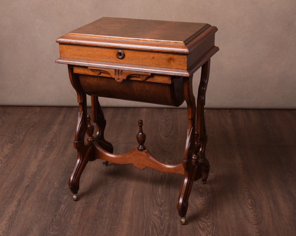 19th Century Walnut work table