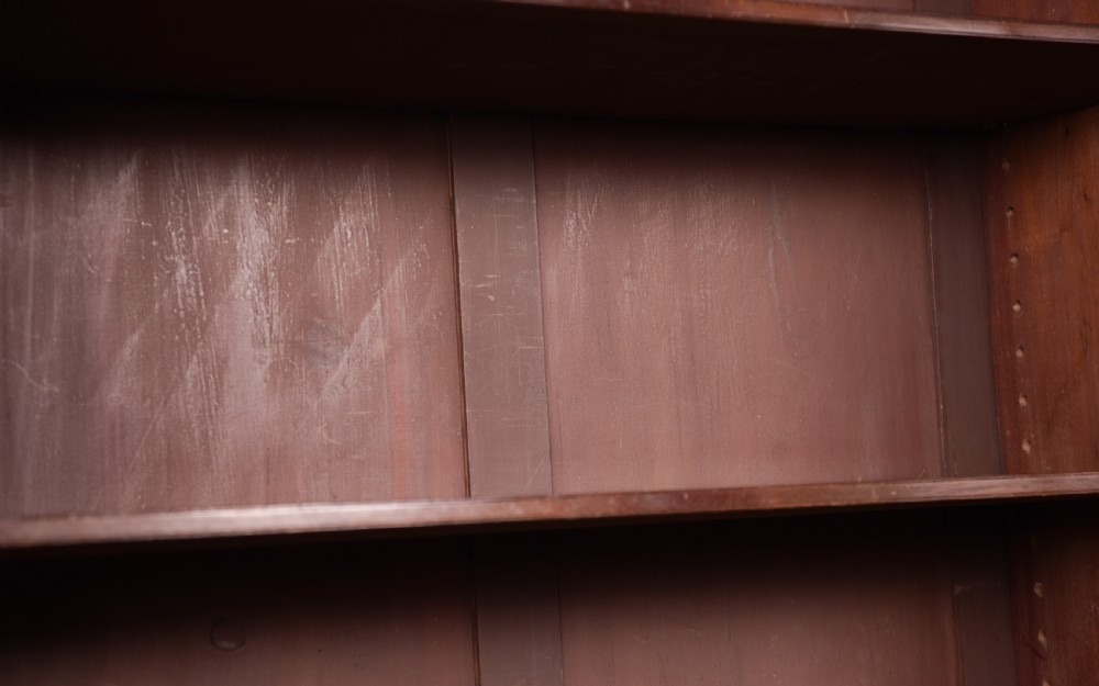 Quality Edwardian Mahogany Bookcase  View IX