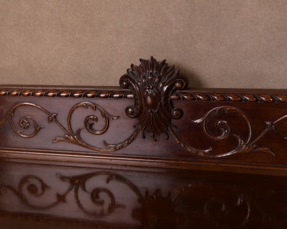 Stunning Quality Scottich carved Mahogany console table by Justice of Dundee  View II