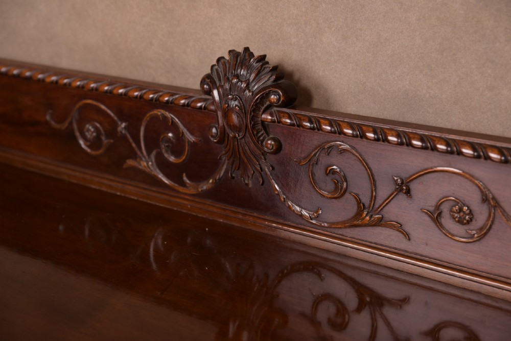 Stunning Quality Scottich carved Mahogany console table by Justice of Dundee  View V