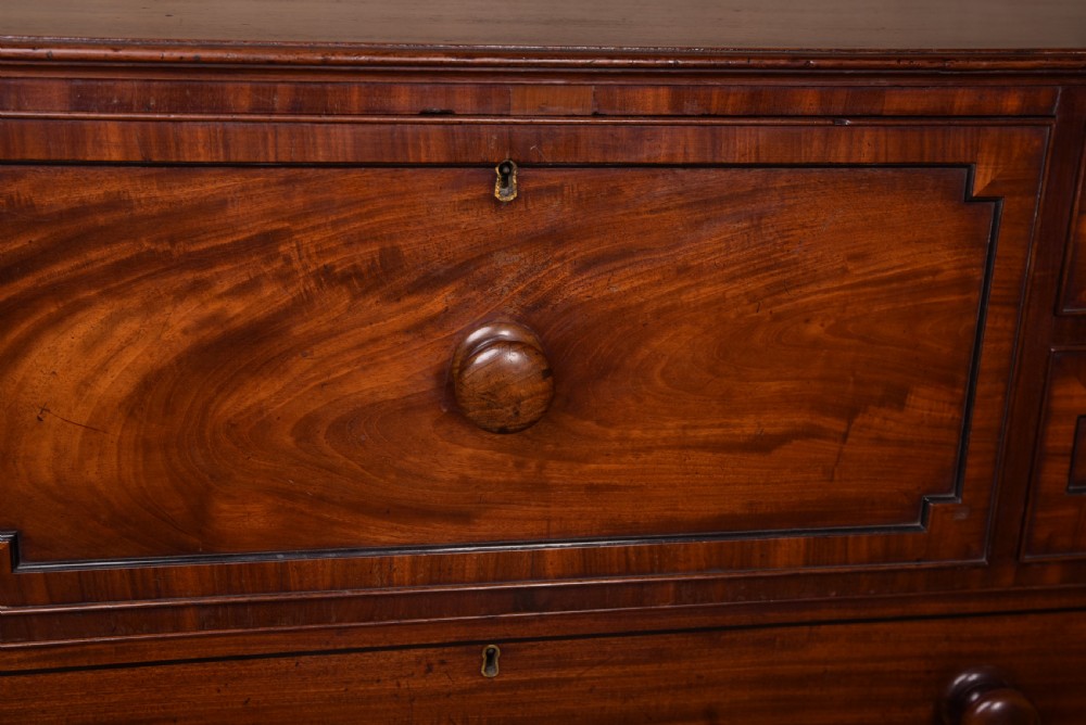Fabulous 19th Century Scottish Mahogany sercretaire chest of drawers  View III