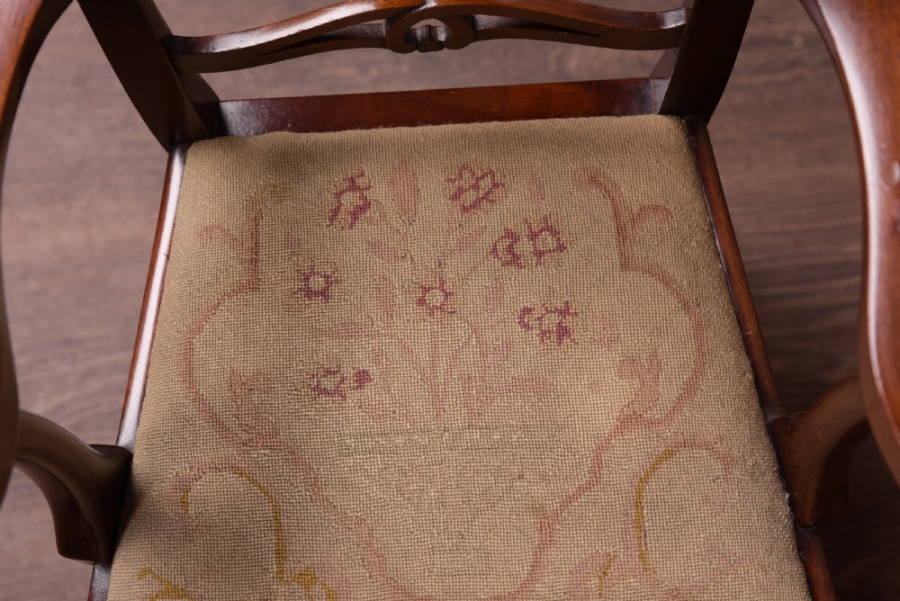 A child's Mahogany Chippendale Style arm chair  View VI