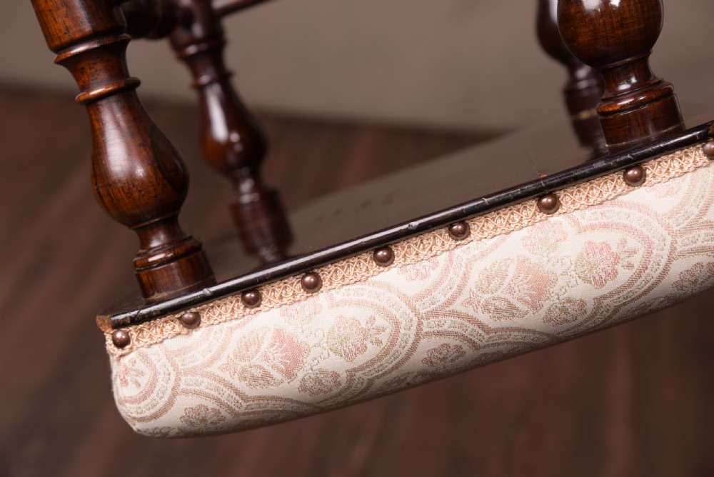 Superb quality Victorian rosewood stool  View V