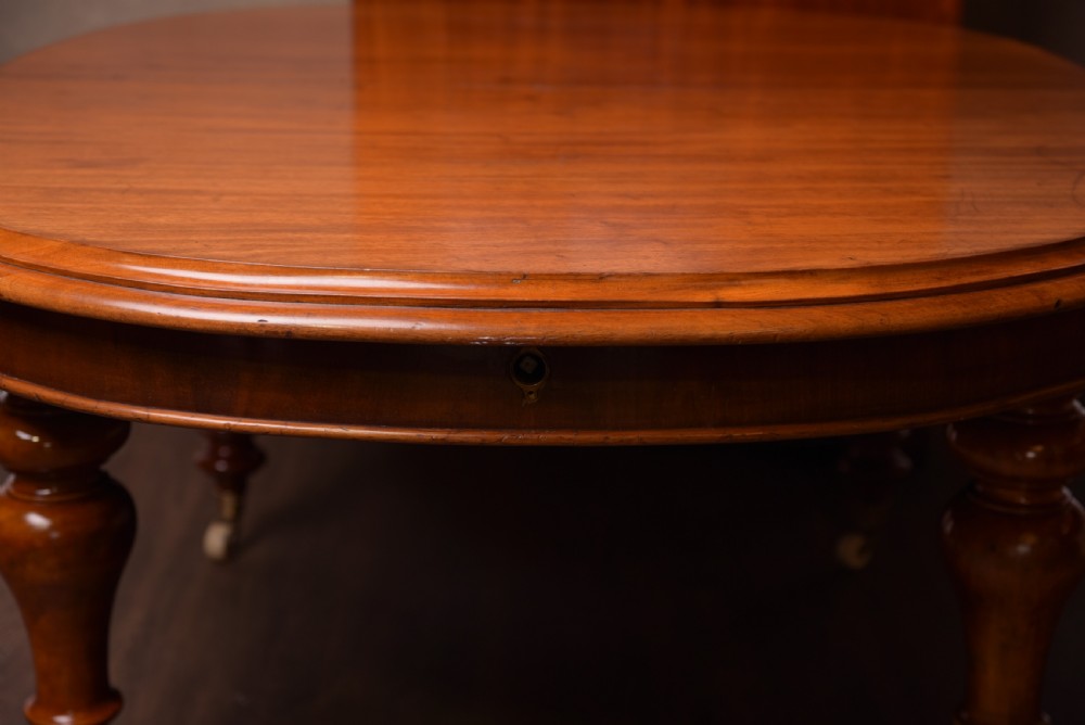 Superb Victorian Mahogany Extending Dining Room Table View VIII