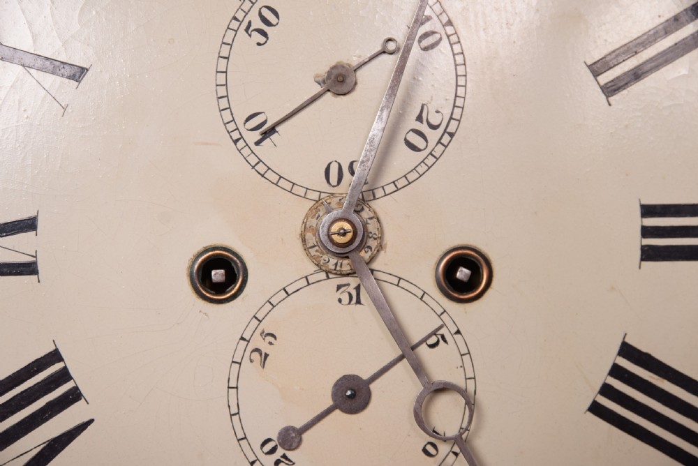 Scottish Mahogany 8 day long case clock  View VI