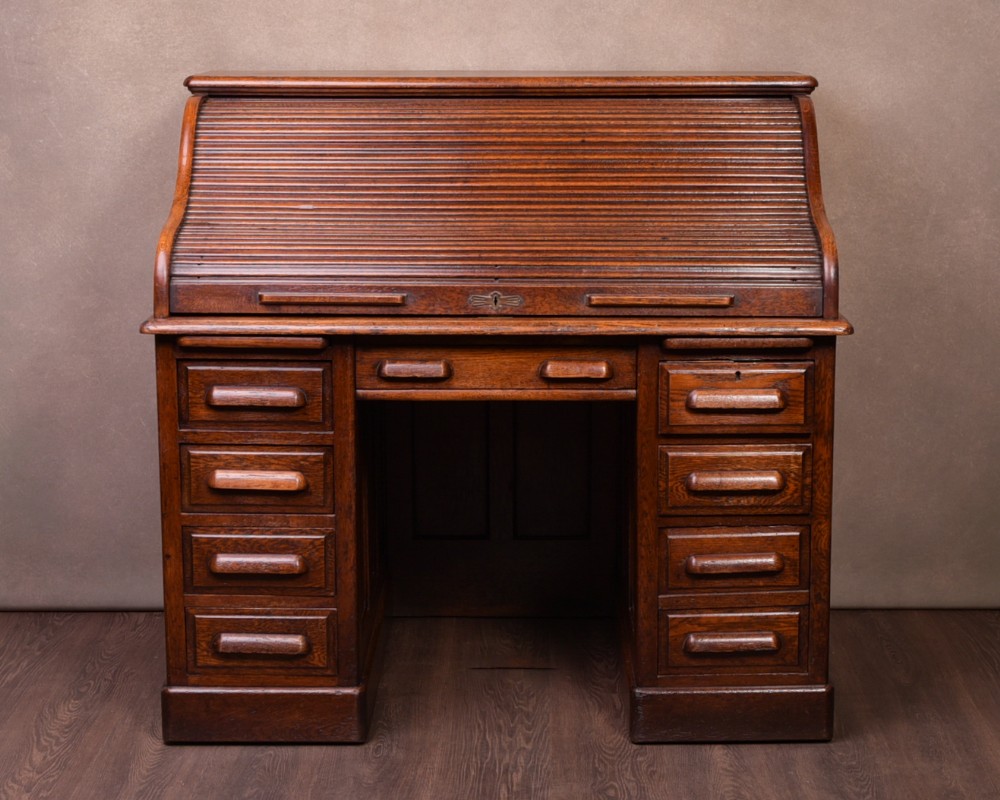 Superb Quality S Type Roll top Desk 