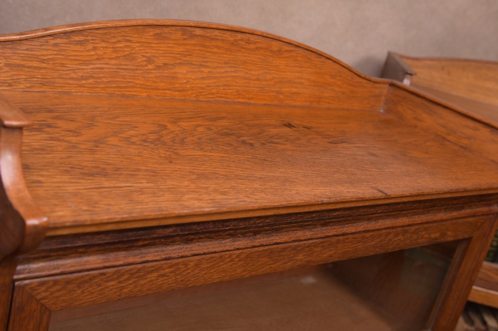 Near pair of sectional lawyers bookcases  View XV