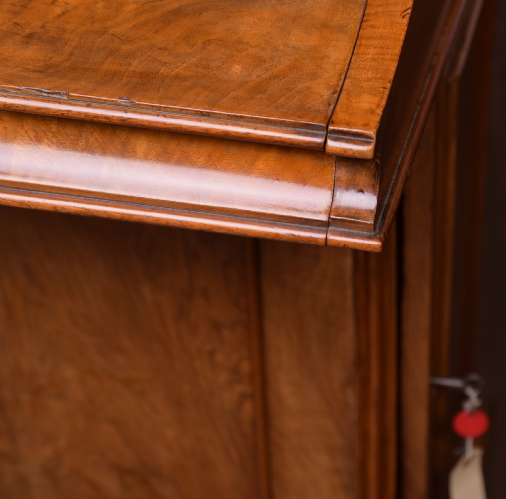 Victorian Walnut piano top pop up Davenport  View III