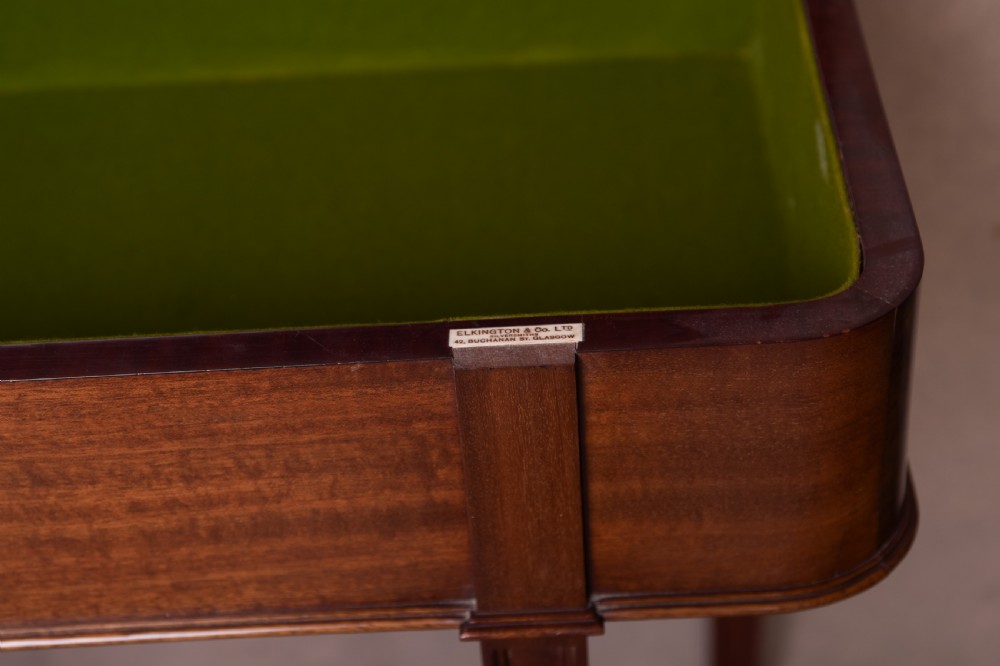 Edwardian Silver storage table by Elkington and co of glasgow View VIII