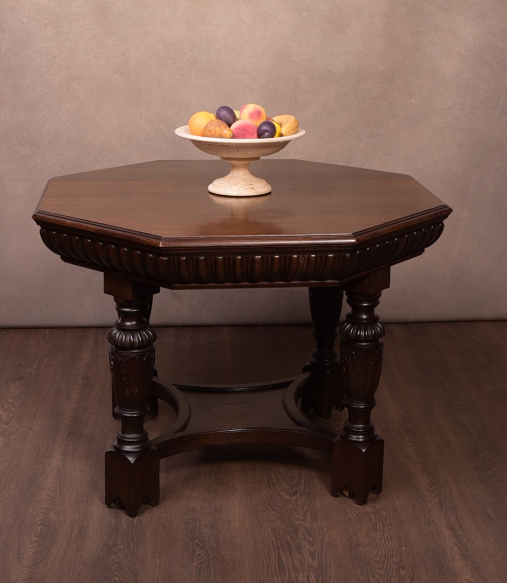 Fabulous Carved oak Centre table 