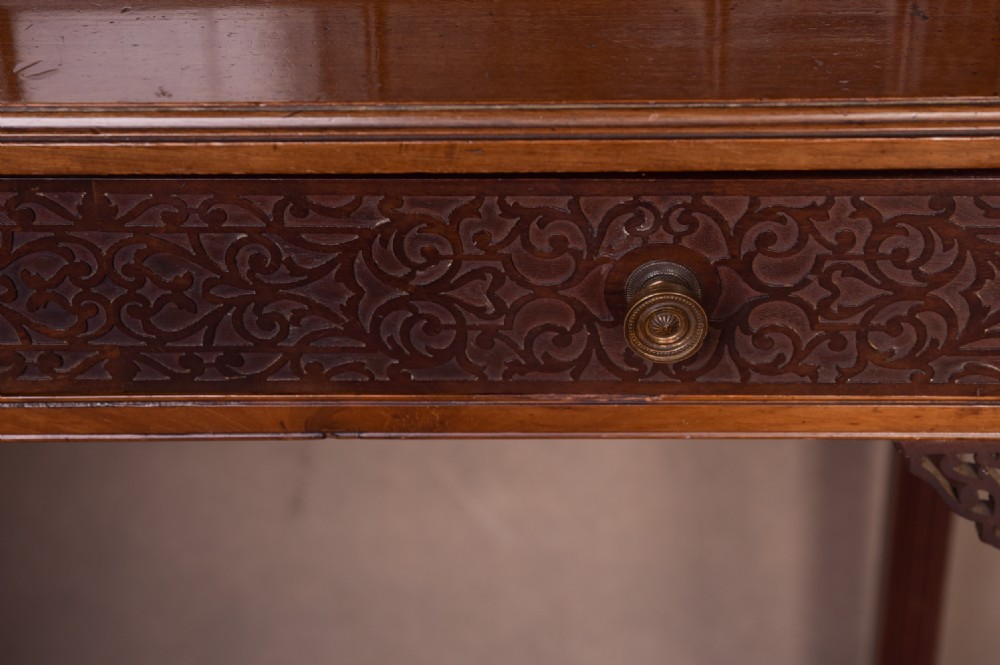 Quality Edwardian Chinese Chippendale Bookcase on Stand  View III