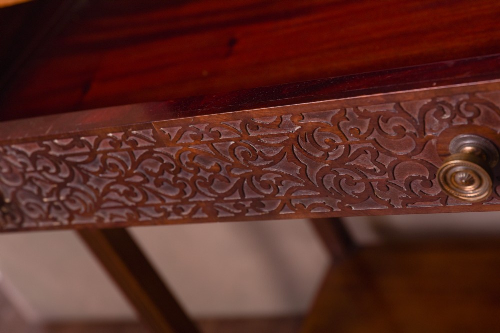 Quality Edwardian Chinese Chippendale Bookcase on Stand  View X