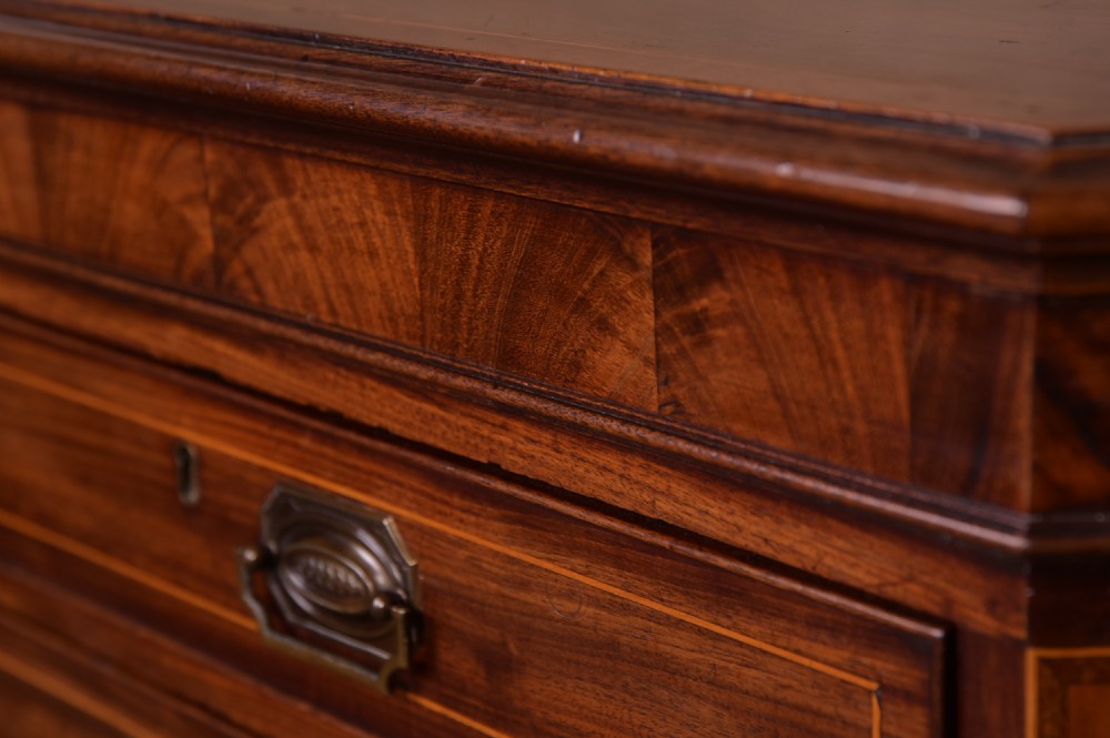Georgian Mahogany  2 over 3 Chest of drawers  View XV