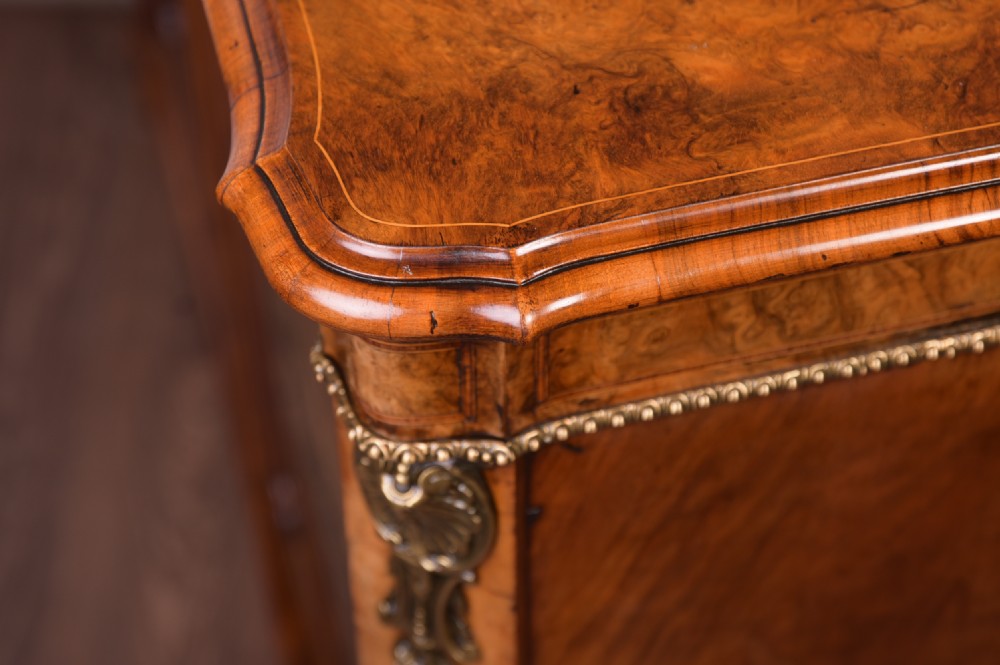 Superb Victorian Walnut 2 door bookcase  View XIX