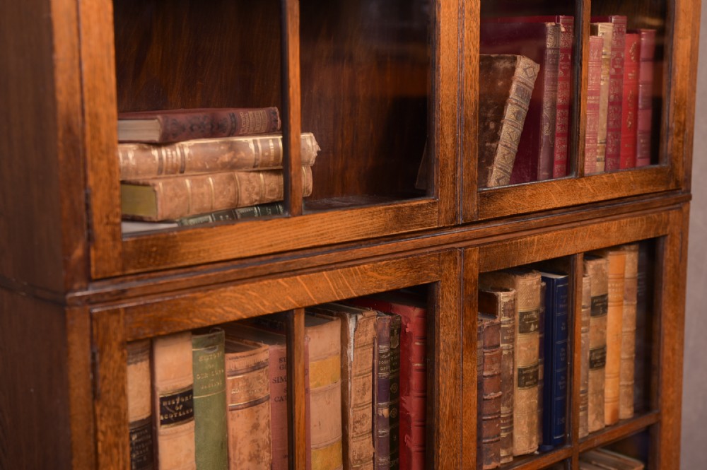 Oak Sectional Bookcase  View IV